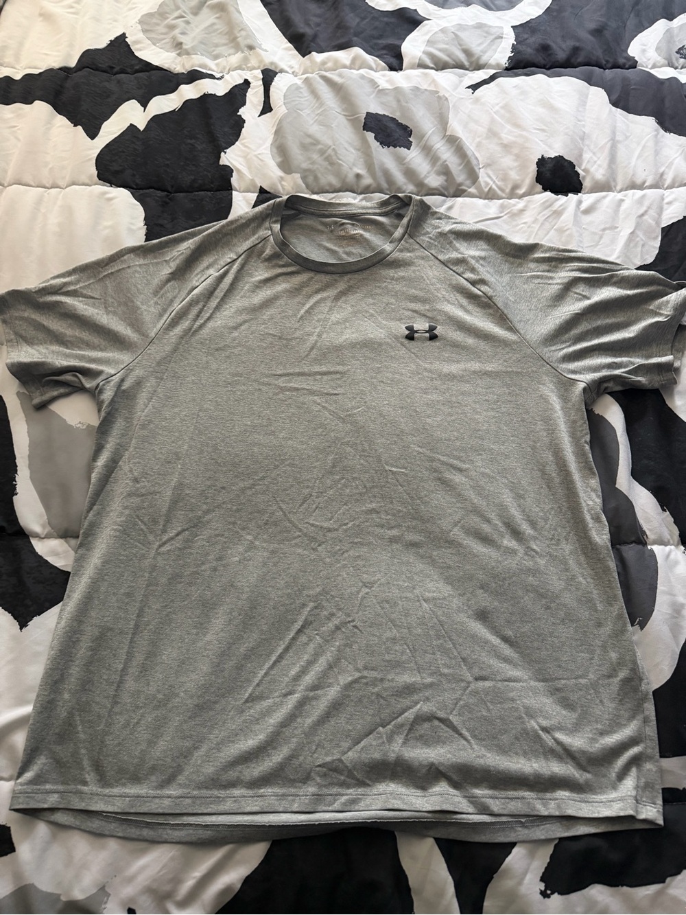 Under Armour Light Gray Short Sleeve Performance Tee